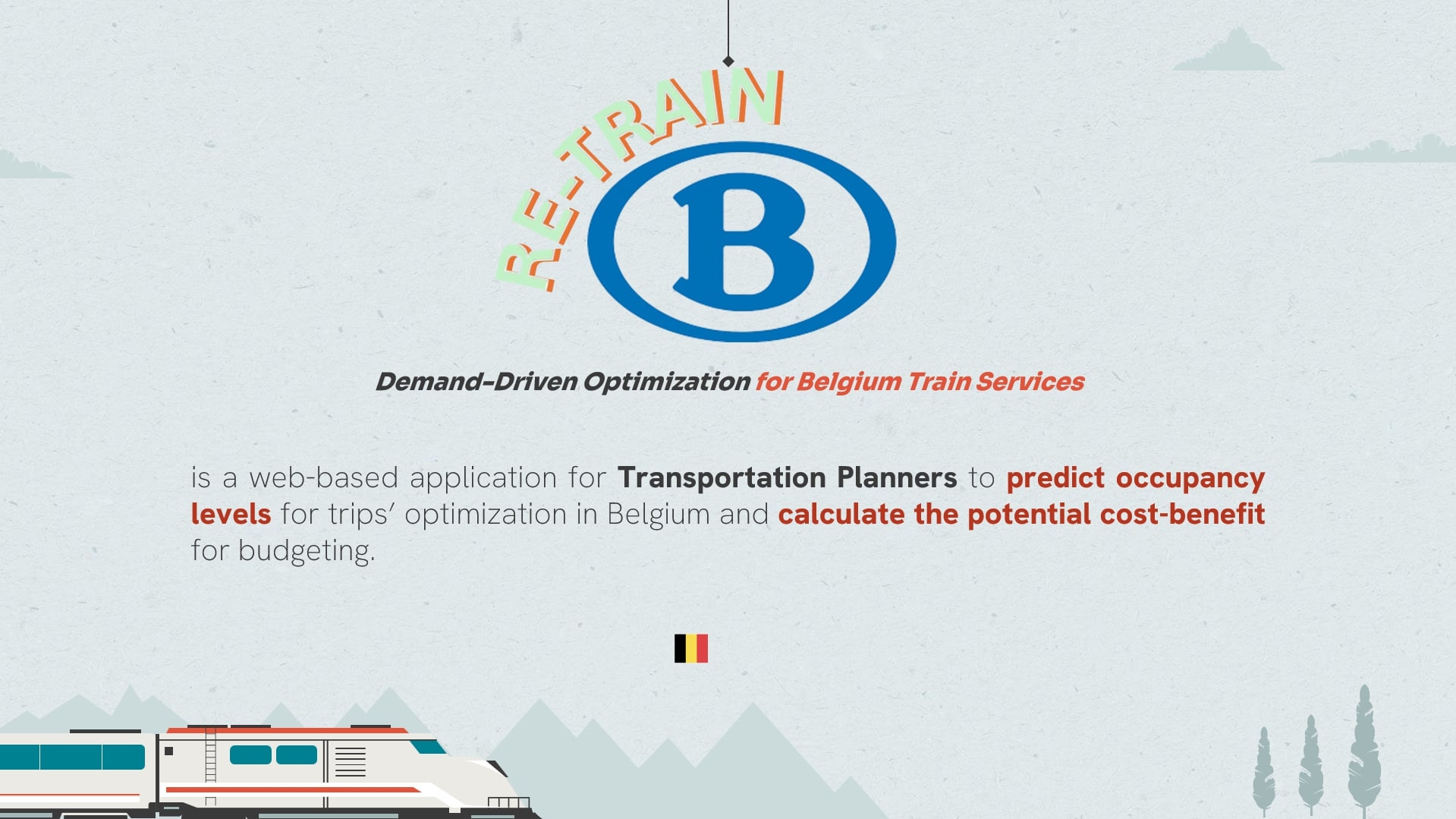 Forecast Train Occupancy Levels in Belgium